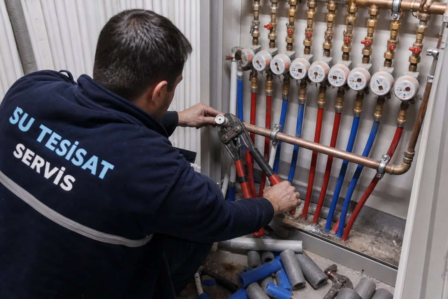 Tesisat bağlantı kontrolü