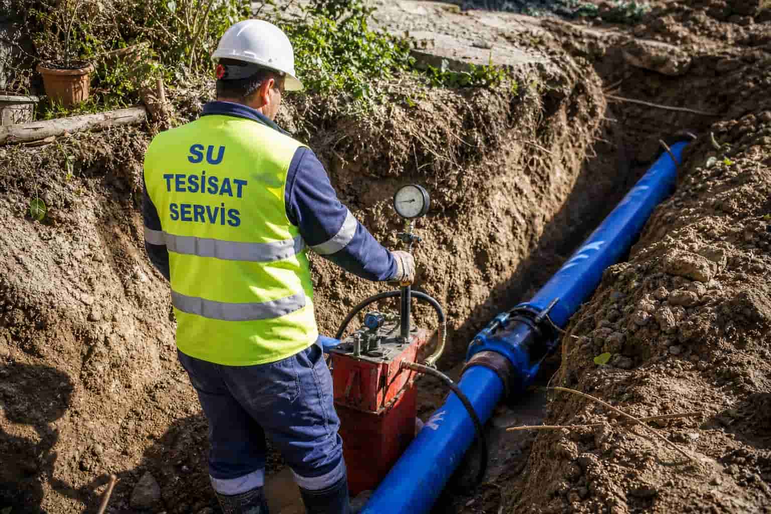 Tesisat bağlantı kontrolü